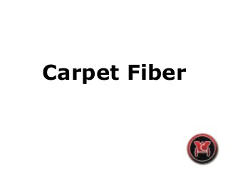 Carpet Fiber
 