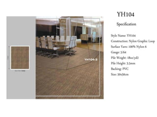 Carpet tile collection 2014 