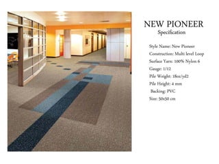 Carpet tile collection 2014 