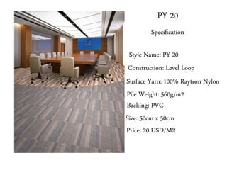 Carpet tile collection 2014 