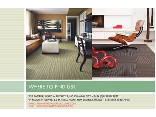 Carpet tile collection 2014 