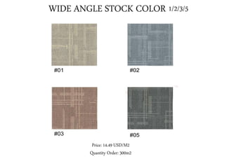 Carpet tile collection 2014 