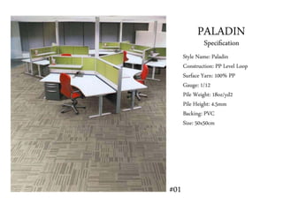 Carpet tile collection 2014