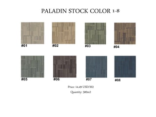 Carpet tile collection 2014