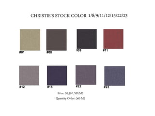 Carpet tile collection 2014