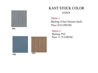 Carpet tile collection 2014