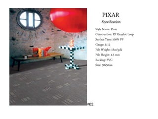 Carpet tile collection 2014