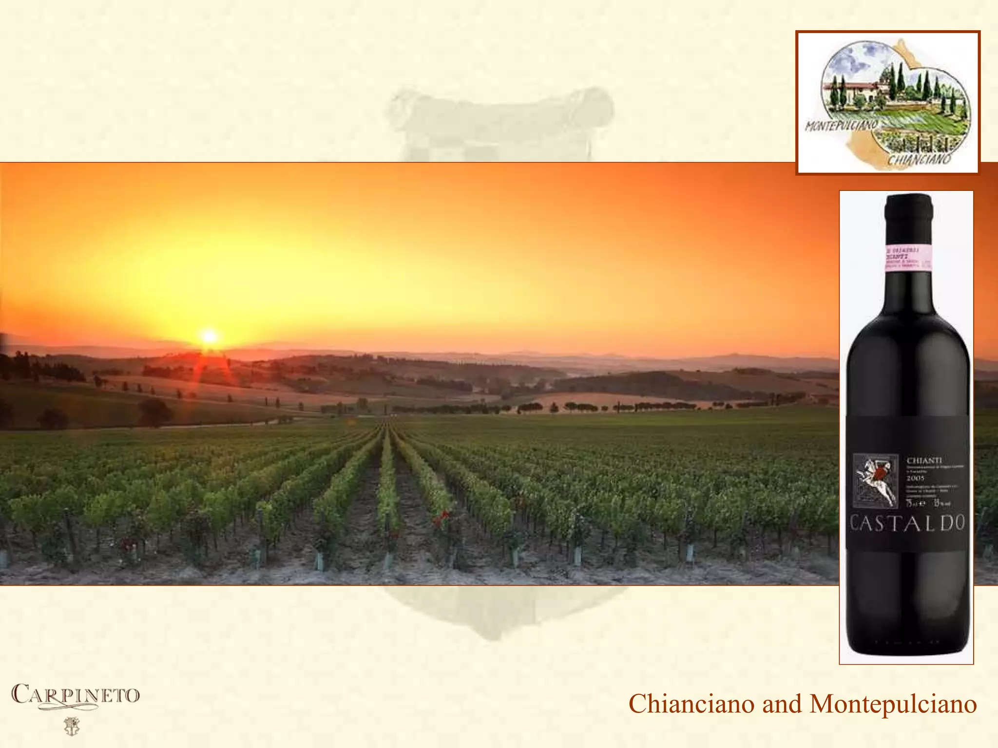 Chianciano and Montepulciano