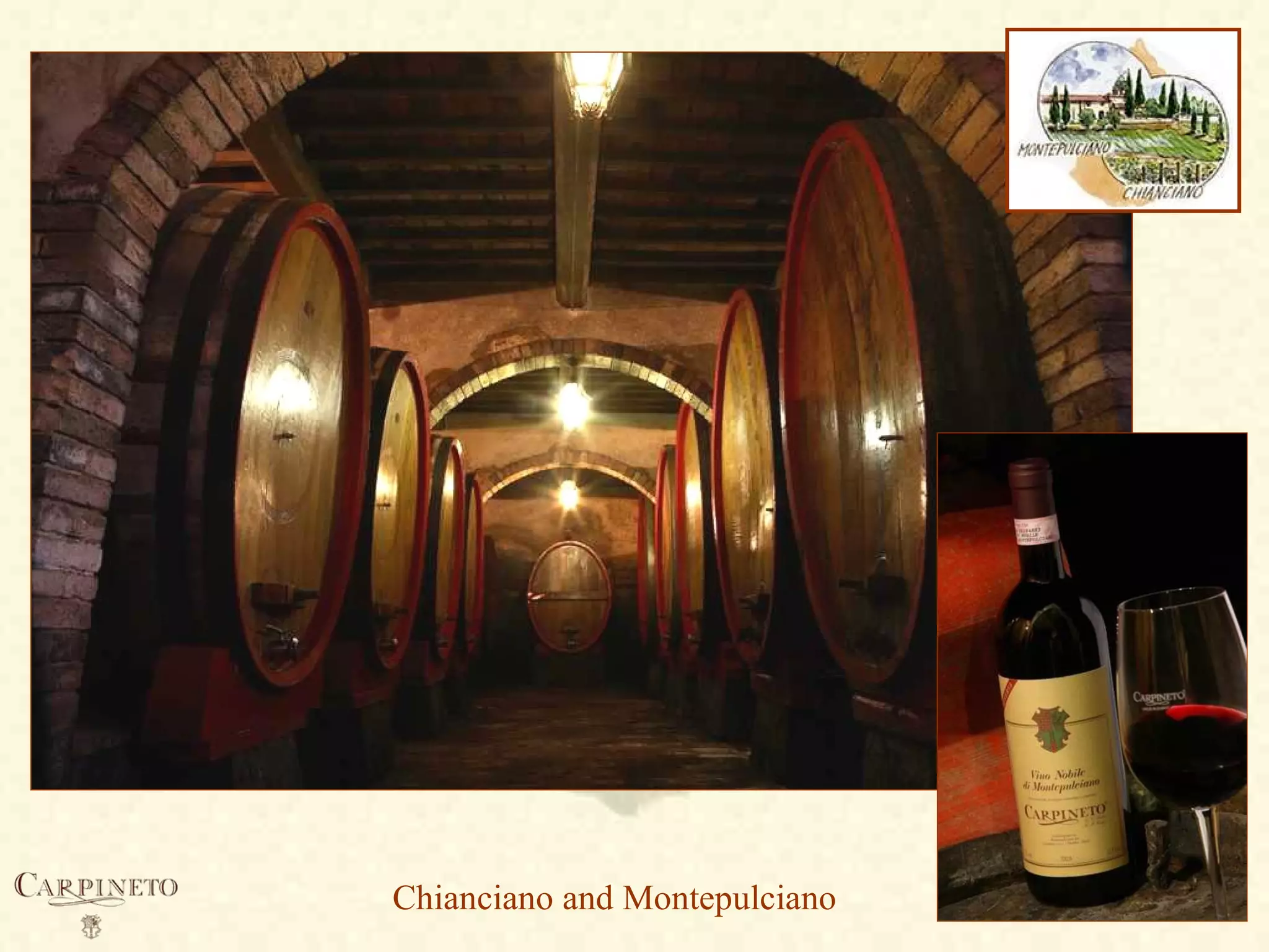 Chianciano and Montepulciano