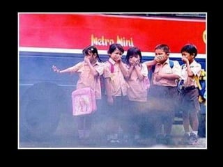 Recreation vs Car pollution
• It hurts outdoor activities/programs, due to
  unhealthy gases in the air
• We pollute the a...