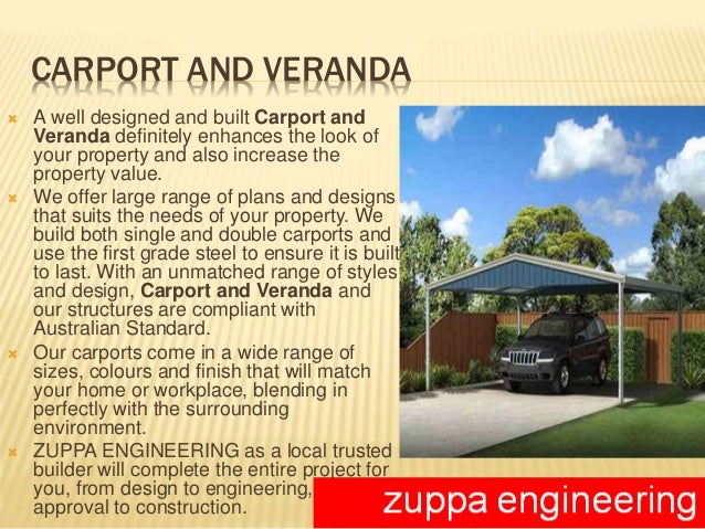 Carport And Veranda South Australia Metal Fabrication South Austral