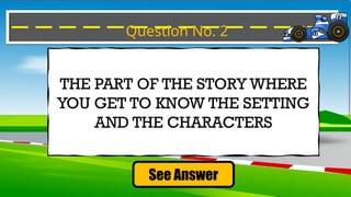 Learning Racing Game Interactive Car Racing Game with Educational Language Arts Questions | PPTX