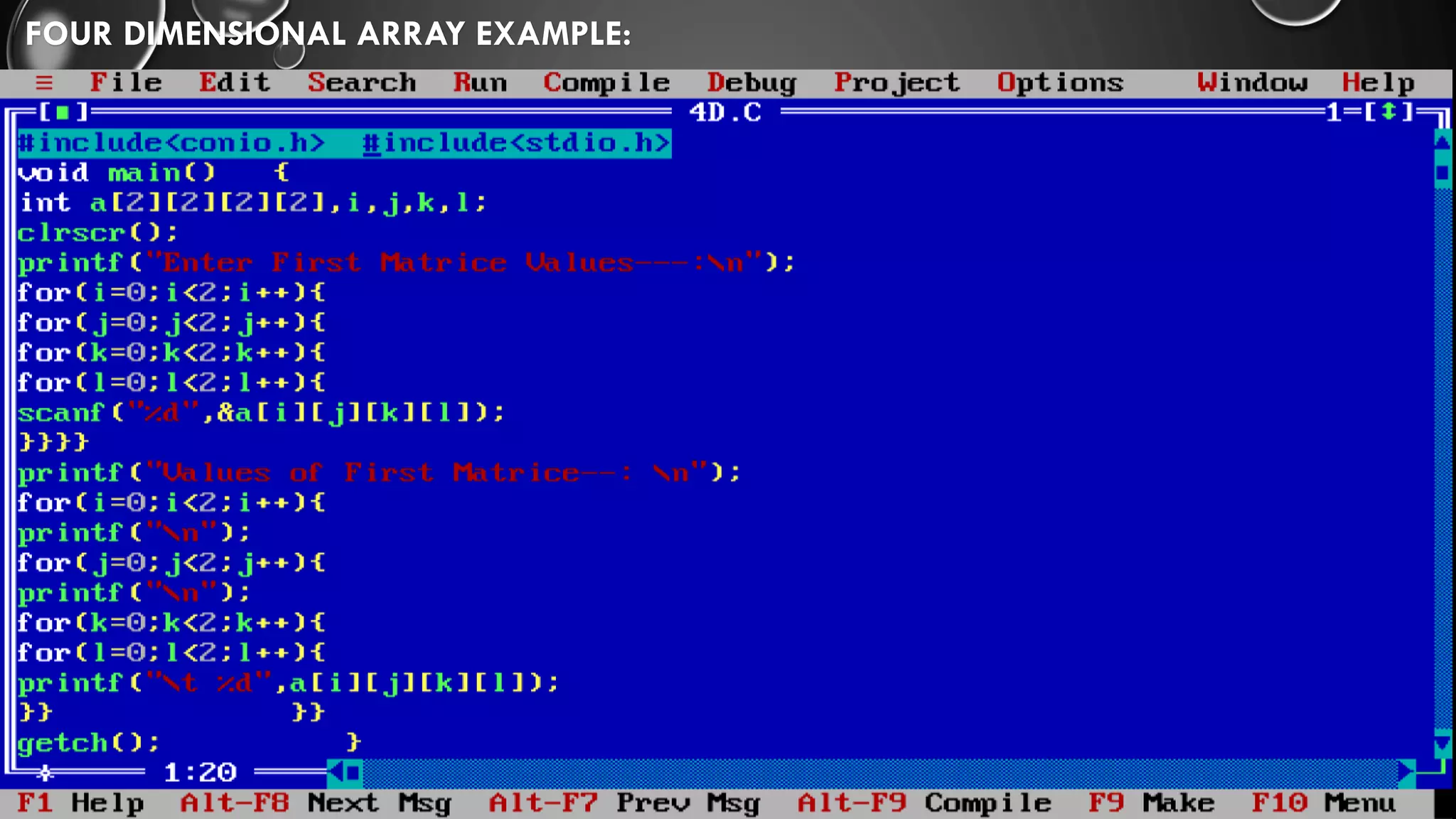 Array in C | PPT