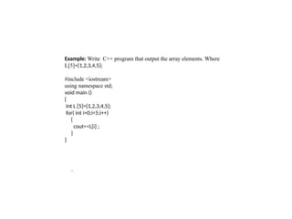 C++ array notes 1 for engineering students.pptx