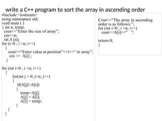 C++ array notes 1 for engineering students.pptx