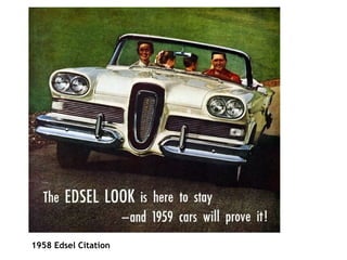                                                                                      1958 Edsel Citation   
