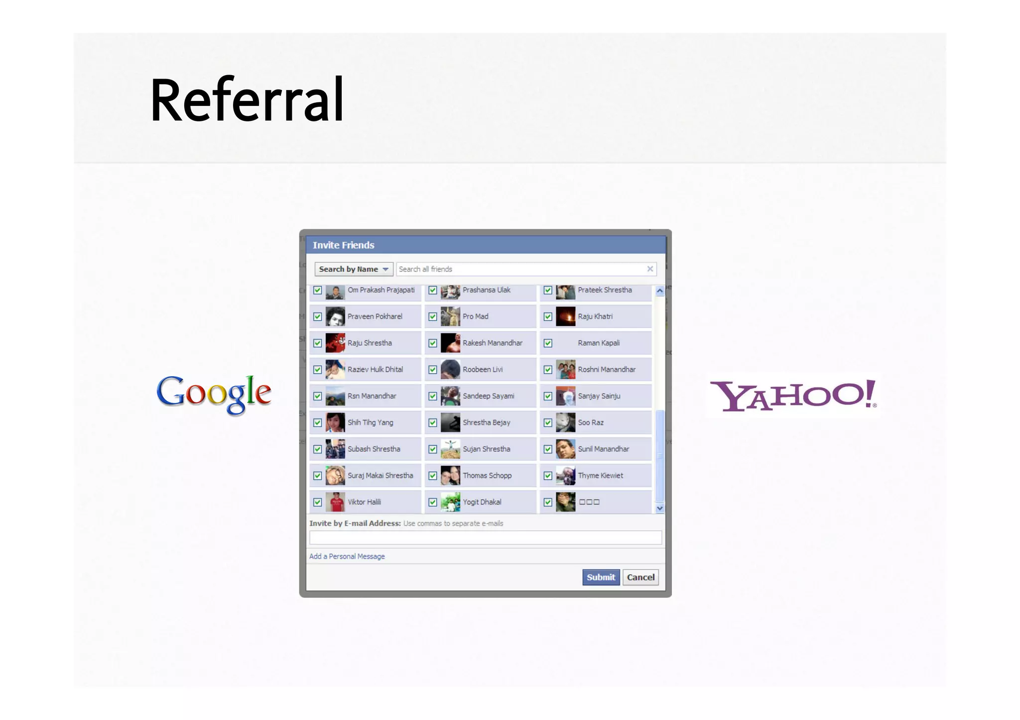 Referral
 