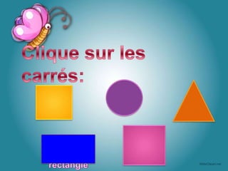 Carre et rectangle,classe EB3