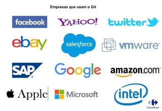 Empresas que usam o Git
 