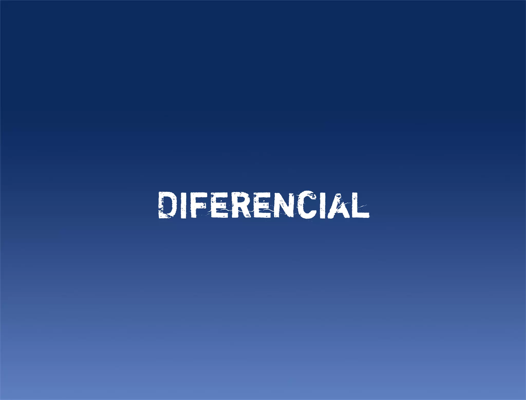 Diferencial
 