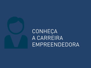 CONHEÇA 
A CARREIRA EMPREENDEDORA  
