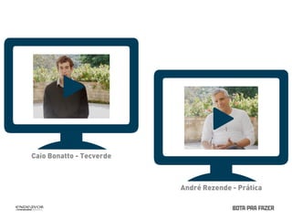 Caio Bonatto - Tecverde 
André Rezende - Prática 
 