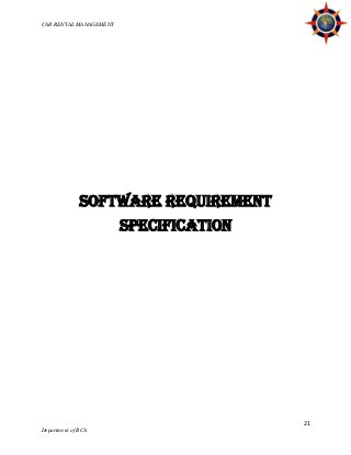 Car rental management system | PDF