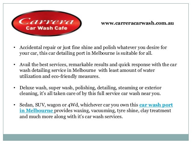 Get Best Services For Car Wash Port Melbourne Carreracarwash