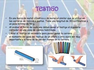 Carrera de relevos 4x100 | PPTX