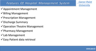 Carrer point university 1
