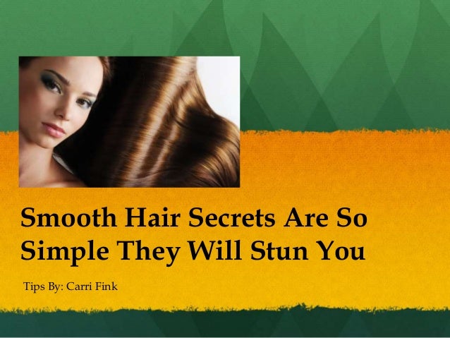 Carri Fink Healthy Stylish Hair Tips