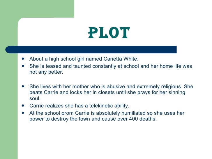 Carrie By Stephen King