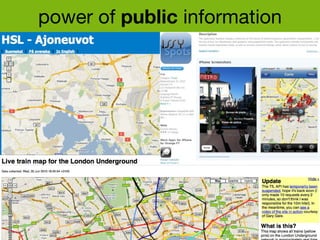 power of  public  information 
