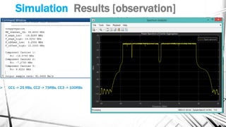 Simulation Results [observation]
➢ CC1 -> 25 RBs, CC2 -> 75RBs, CC3 -> 100RBs
 