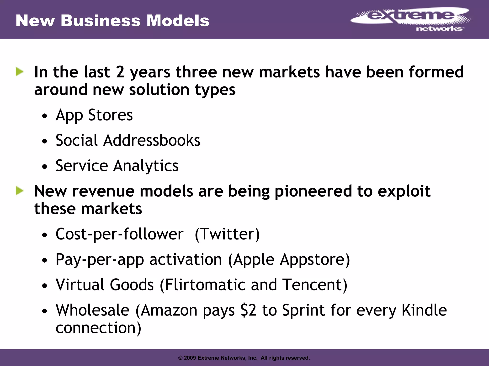 Network ApplicationsComputeLast MileTransport+++Cloud TransmissionCloud Transport Cloud CloningCarrier Provides “Connectivity API”Carrier Provides “Compute API”Carrier Provides “P2P API”