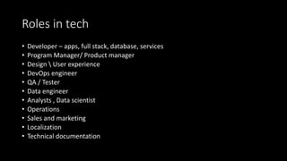 Carrier guidance for tech | PPTX