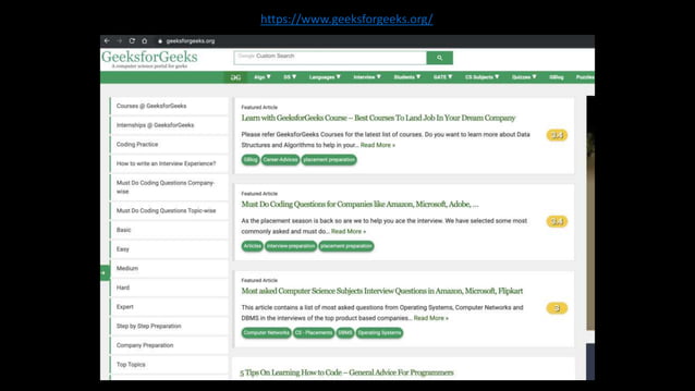 Carrier guidance for tech | PPTX | Programming Languages | Computing