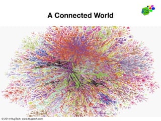 © 2014 KlugTech www.klugtech.com
A Connected World
 