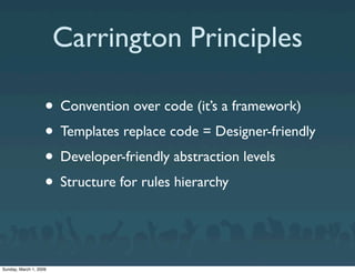 Carrington CMS Theme Framework for WordPress