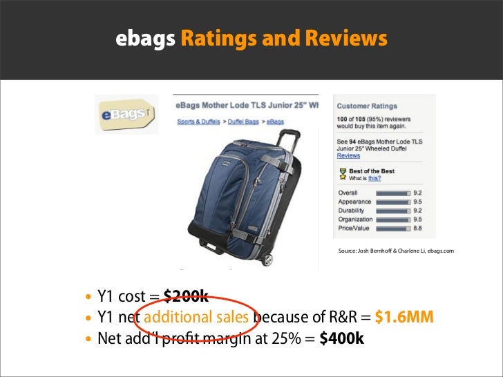 ebags ratings