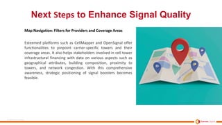 Techniques to Map Cell Towers & Boost Signal Quality.pptx