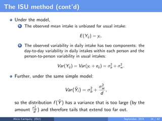 Assessing and Planning Nutrient Intakes