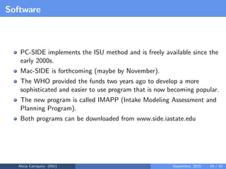 Assessing and Planning Nutrient Intakes