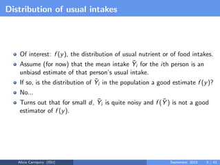 Assessing and Planning Nutrient Intakes