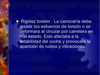 Carrocerias y chasis (anclaje)