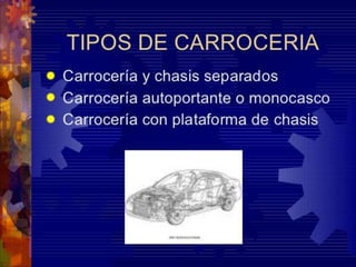 Carrocerias y chasis (anclaje)
