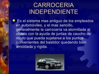 Carrocerias y chasis (anclaje)