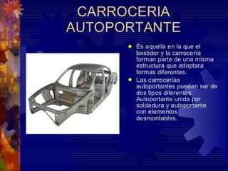 Carrocerias y chasis (anclaje)