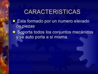 Carrocerias y chasis (anclaje)