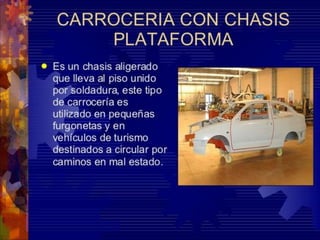 Carrocerias y chasis (anclaje)